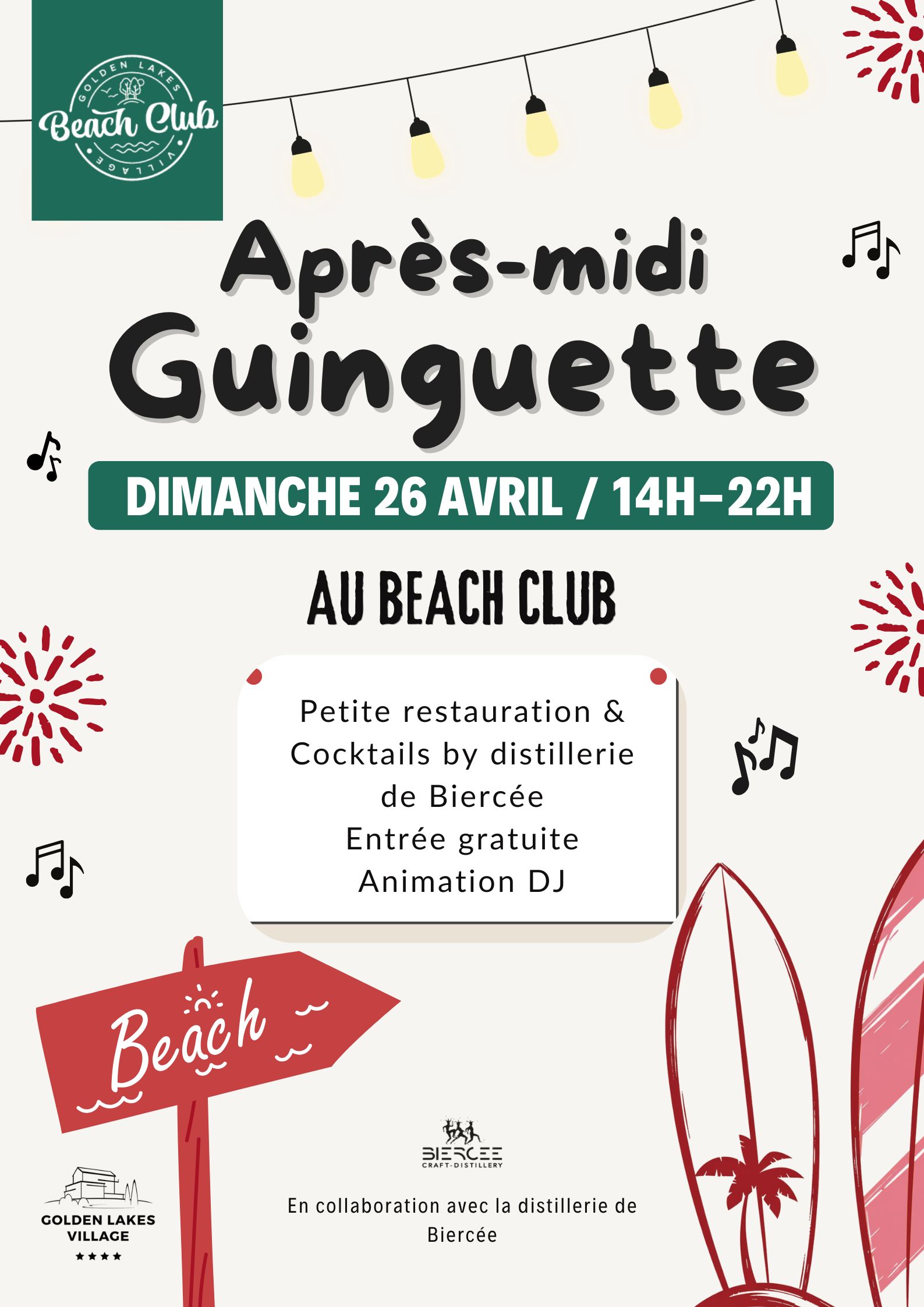 Affiche guinguette