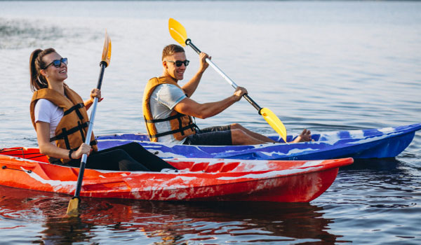 activites sportives lac eau d heure kayak
