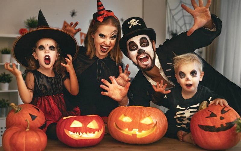 Halloweenactiviteiten aan de meren van l’Eau d'Heure