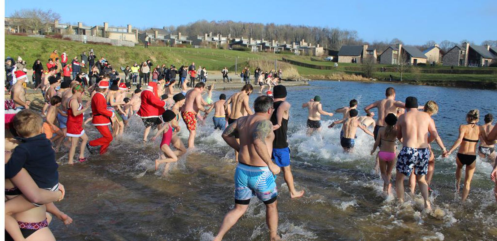 plongeon 1er janvier lacs eau d heure