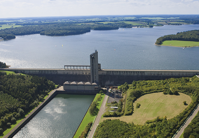 que faire lacs eau d heure hiver visite barrage