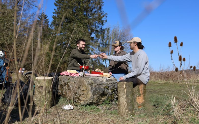 Une activité gourmande cet hiver aux Lacs de l'Eau d'Heure