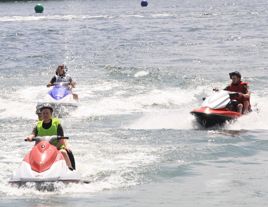 activiteiten aan de meren van l'eau d'heure - Jet Ski