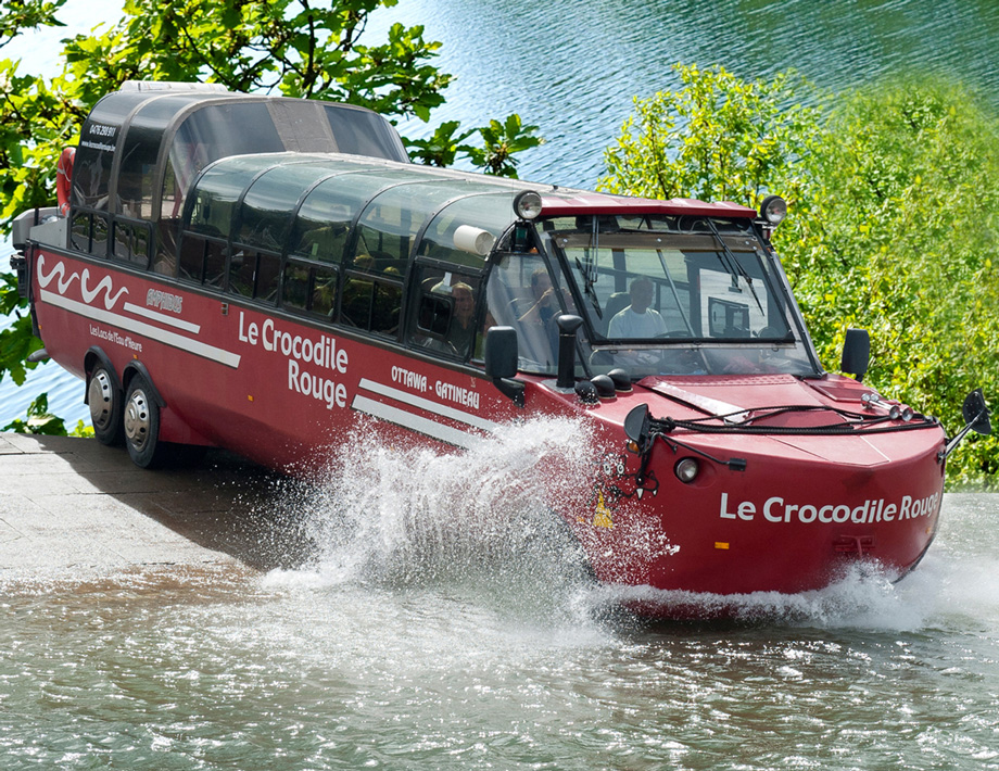 activiteit aan de meren van l'eau d'heure - Crocodile rouge