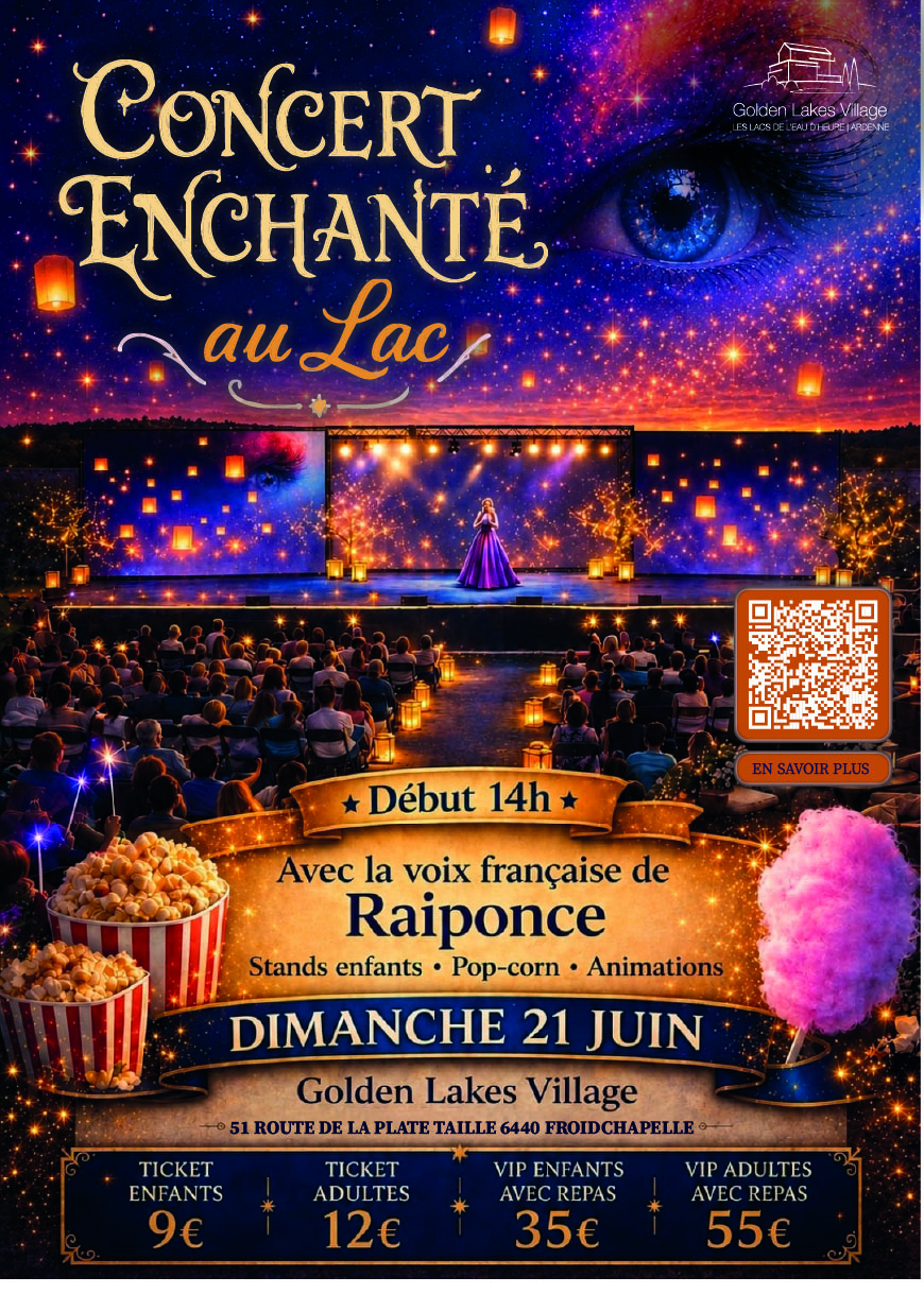 affiche evenement golden lakes