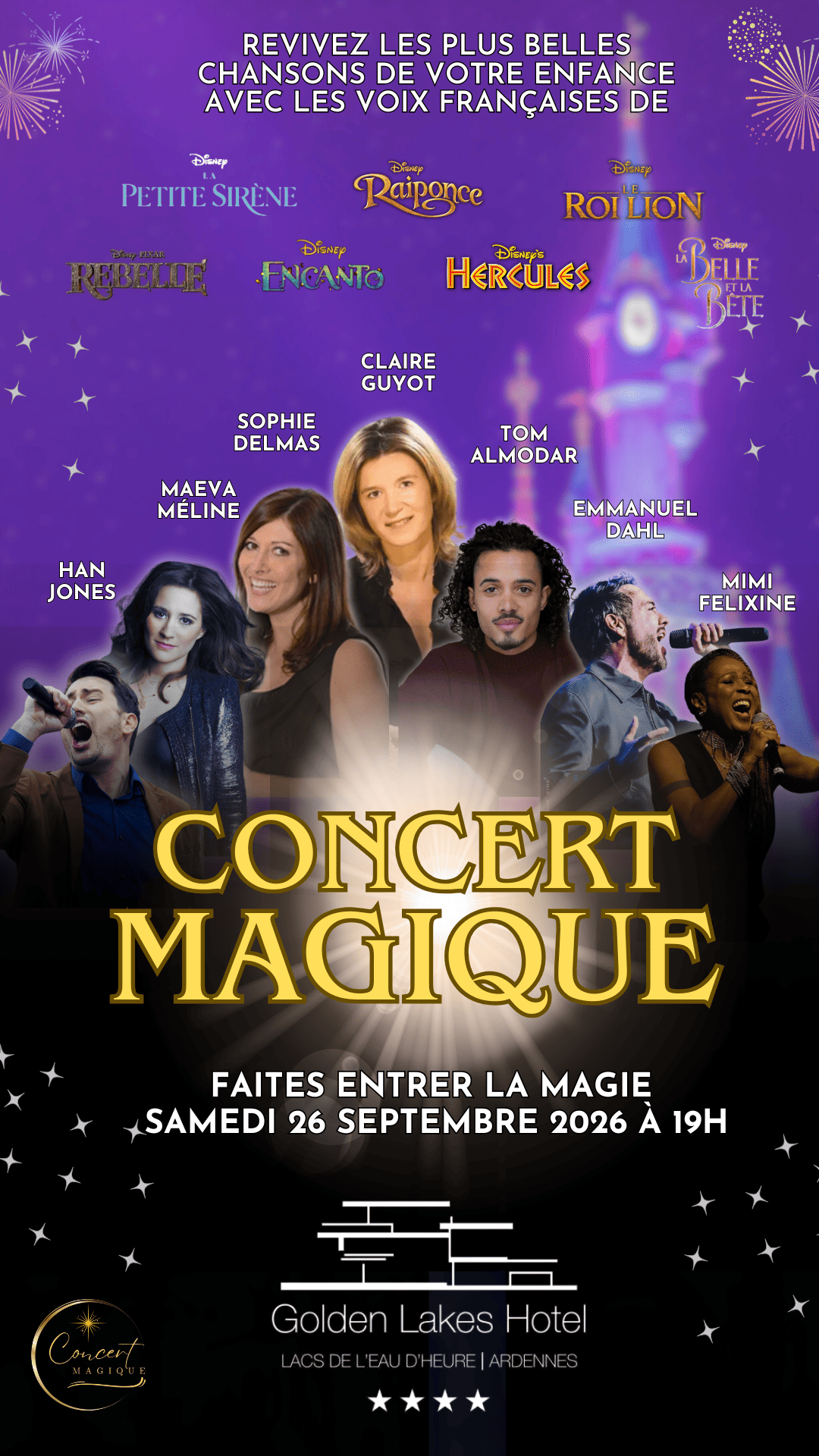 concert magique golden 1