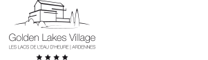 logo golden lakes village vacances lacs eau d heure