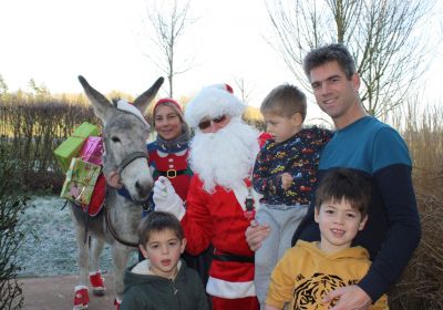 VISITE-PERE-NOEL-GOLDEN-LAKES-VILLAGE-2018 19