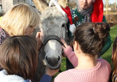 VISITE-PERE-NOEL-GOLDEN-LAKES-VILLAGE-2018 9